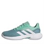adidas Womens Courtjam Control Tennis Shoes Easy Green/Footwear White/Mint Ton