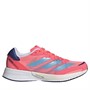 adidas Womens Adizero Adios 6 Neutral Running Shoes Turbo/Sky Rush/Legacy Indigo