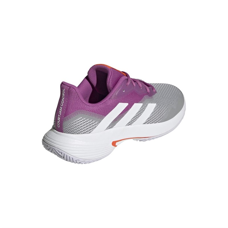 Buy adidas Womens Courtjam Control Tennis Shoes Semi Pulse Lilac ...