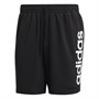 adidas Mens Aeroready Essentials Chelsea Linear Logo Shorts Black/White