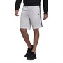 adidas Mens Essentials Warm-Up 3-Stripes Shorts White/Black