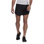 adidas Mens Fast Reflective Split Running Shorts Black
