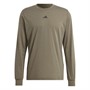 adidas Mens Authentic Balance Yoga Long-Sleeve Top Branch
