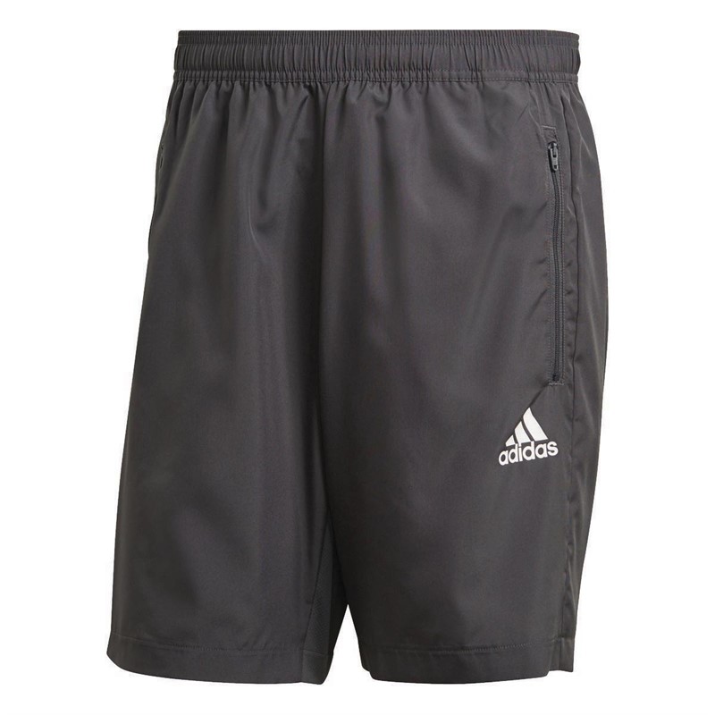 Buy adidas Mens Aeroready Designed To Move Woven Training Shorts Grey Six