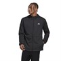 adidas Mens T365 Training Full-Zip Hoodie Black Melange