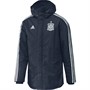 adidas Mens FEF Spain Stadium Padded Winter Parka Collegiate Navy