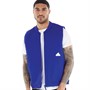 adidas Herren Wind.Rdy Wasserabweisende Steppweste Halb-durchsichtig Blau
