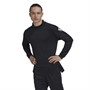 adidas Mens Workout Warm Training Long-Sleeve Top Black