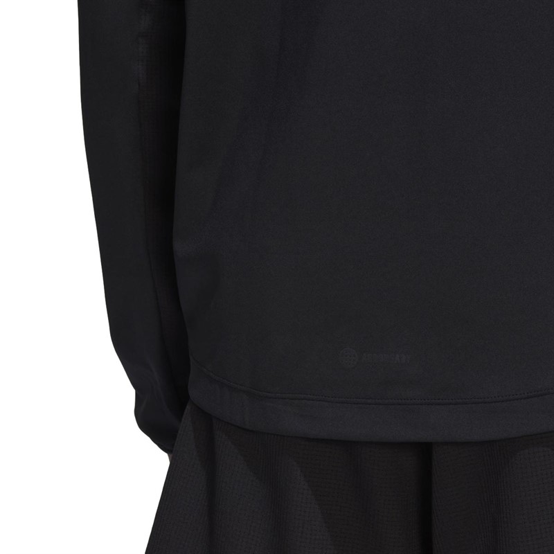 adidas Mens Hiit Training Full-Zip Hoodie Black