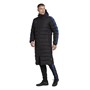 adidas Mens Tiro Wind.Rdy Water-Resistant Long Down Jacket Black/Royal Blue