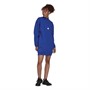 adidas Womens Half-Zip Sweater Dress Semi Lucid Blue