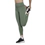adidas Womens Optime Lycra 7/8 Tight Leggings Green Oxide Mel