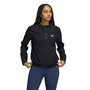 adidas Womens Branded Elastic Layering Jacket Black/White
