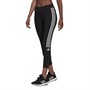 adidas Womens Designed To Move Aeroready Cotton Touch 7/8 Tight Leggings Black