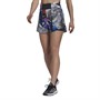 adidas Womens Aeroready U.S. Series Ergo Printed Tennis Shorts Black