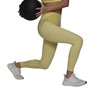 adidas Womens Yoga Studio Aeroready 7/8 Tight Leggings Almost Yellow