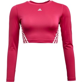 Buy adidas Womens WTR Icons Aeroready Long Sleeve Team Real