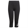 adidas Junior Girls Designed 2 Move Capri Leggings Black