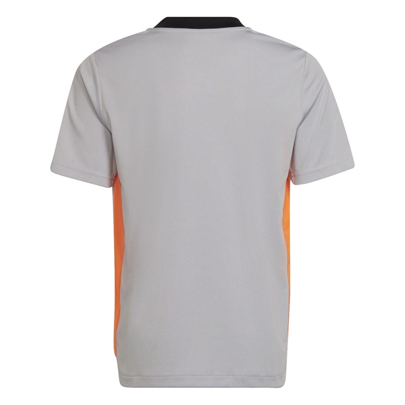 adidas Junior JFC Juventus Tiro Training Jersey Glow Grey