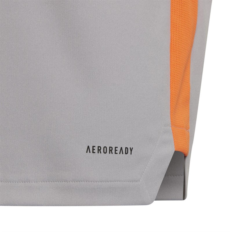 adidas Junior JFC Juventus Tiro Training Jersey Glow Grey