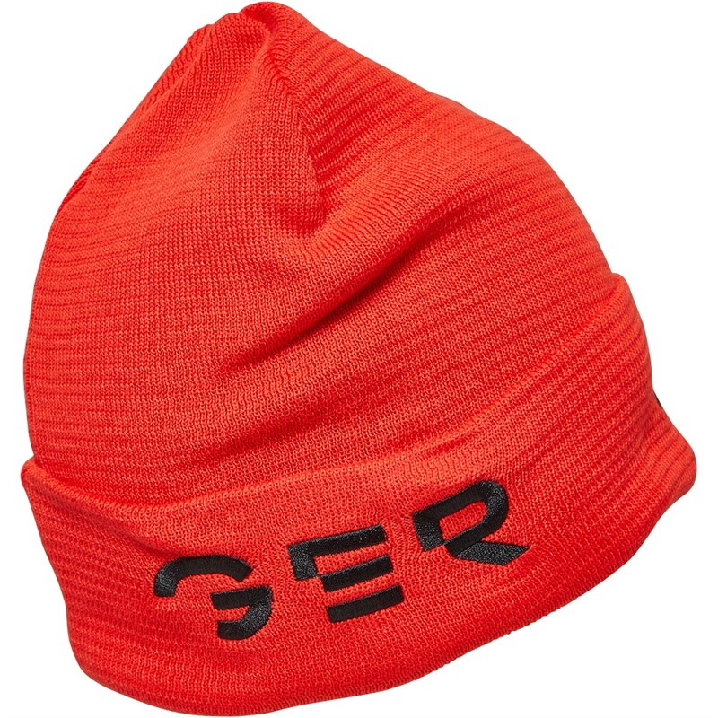 red beanie adidas