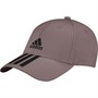 adidas Mens Baseball 3-Stripes Twill Cap Purple