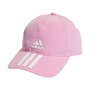 adidas Mens Aeroready 3-Stripes Baseball Cap Bliss Pink