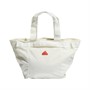 adidas Mens Shopper Tote Bag Off White/Bright Red