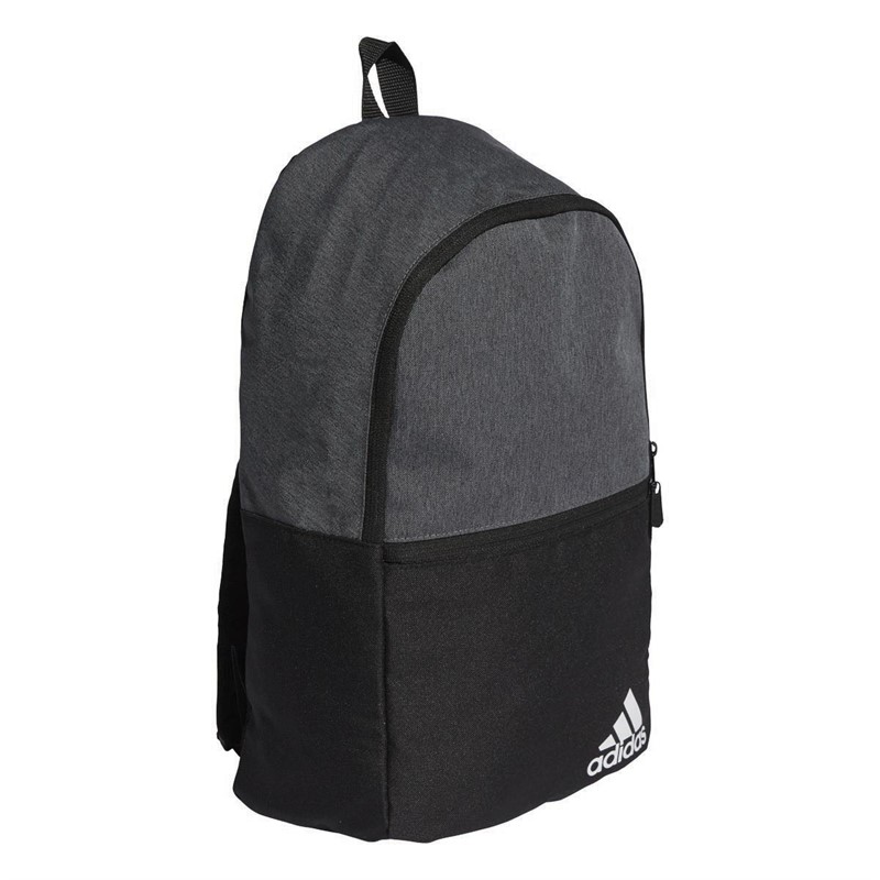 adidas Mens Daily II Backpack Dark Grey Heather/Black/White