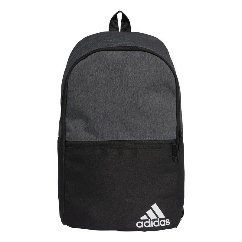 adidas Mens Daily II Backpack Dark Grey Heather/Black/White