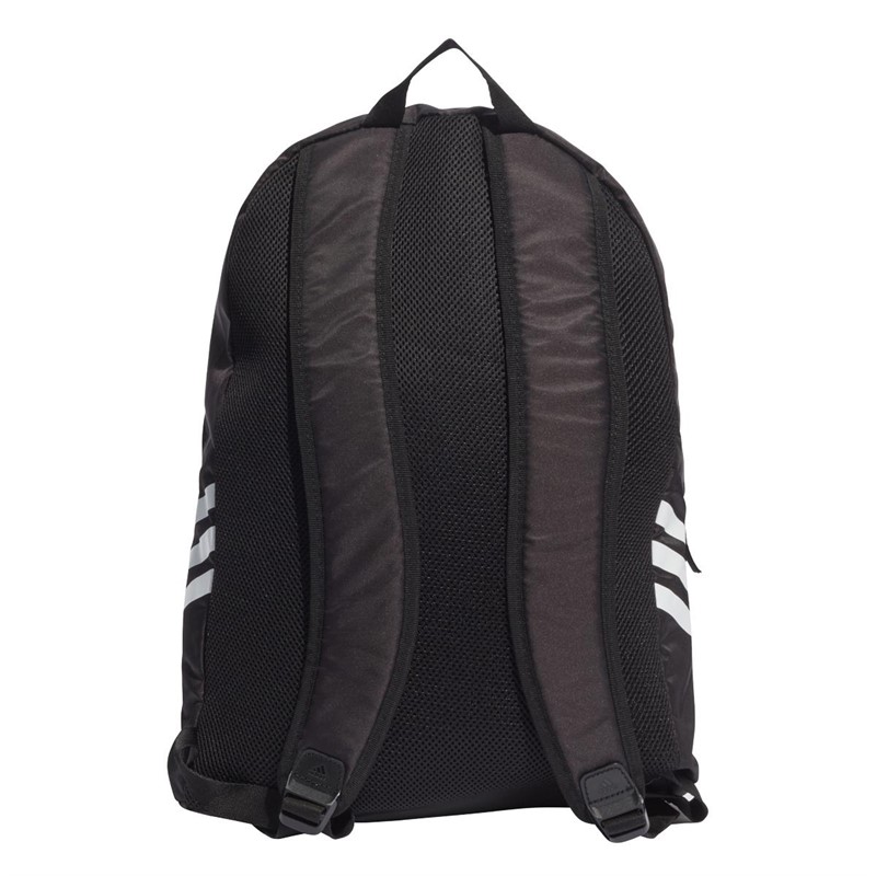 adidas Mens Classic Future Icon 3-Stripes Backpack Black/White