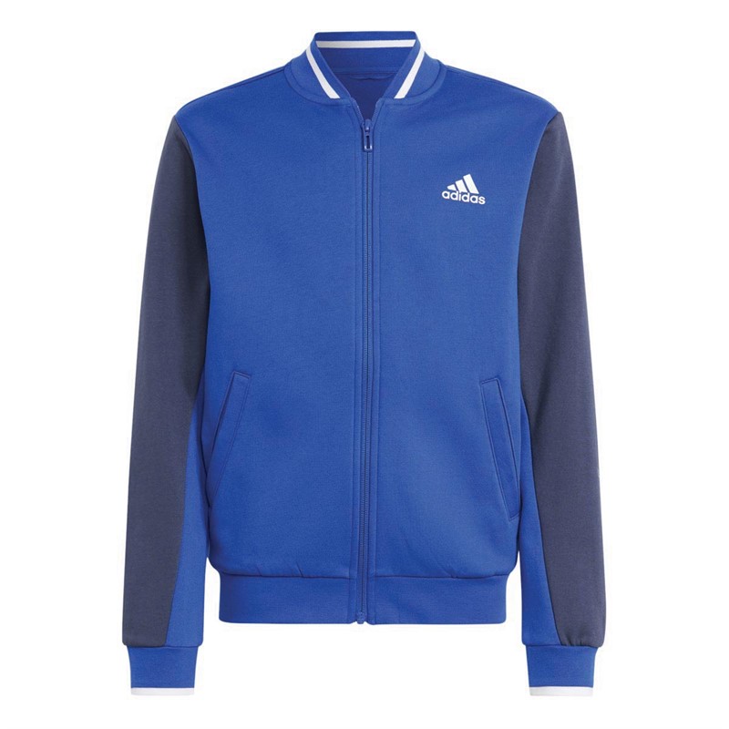 adidas Junior Boys Aeroready Tracksuit Royal Blue/Shadow Navy/White