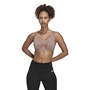 adidas Womens TLRD Impact Aeroready Luxe High Support Sports Bra Purple