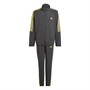 adidas Junior Boys Essentials Tracksuit Grey Six/Beam Yellow