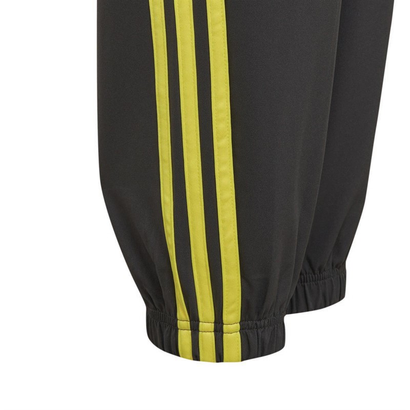 adidas Junior Boys Essentials Tracksuit Grey Six/Beam Yellow