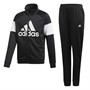 adidas Junior Badge Of Sport Tracksuit Black/White