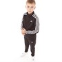 adidas Junior Boys Aeroready Tracksuit Black/White