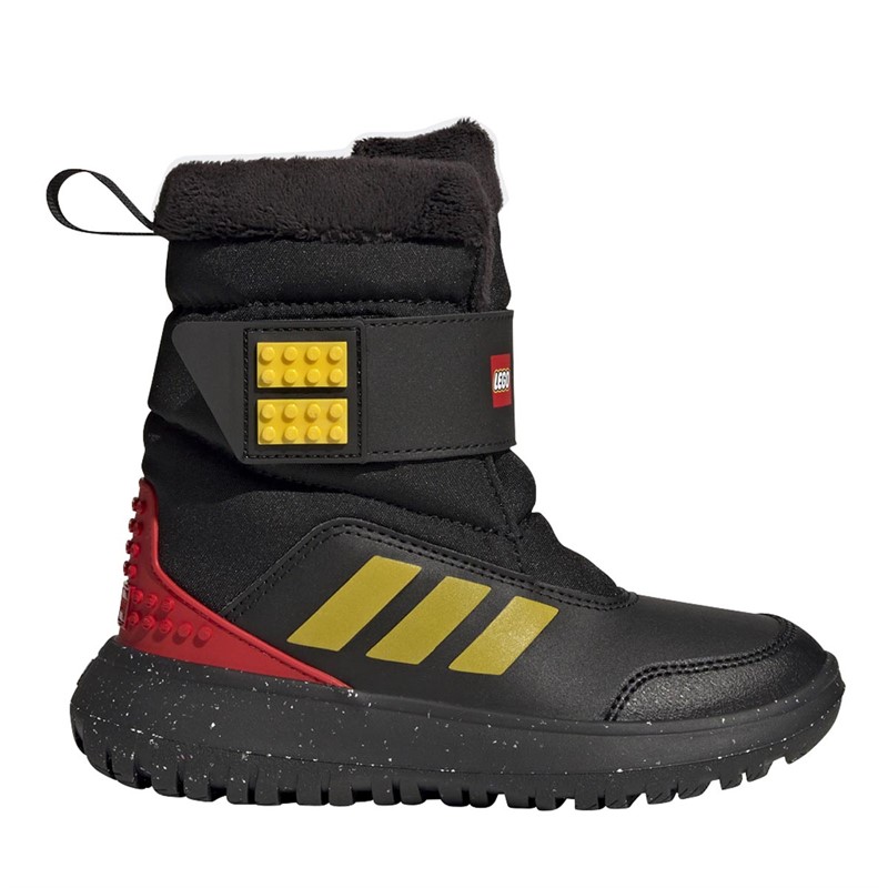 Buy adidas Junior X Lego® Winterplay Boots Core Black/Eqt Yellow/Red