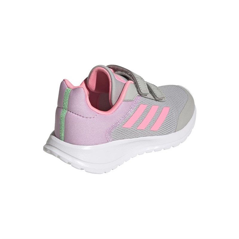 Buy adidas Junior Girls Tensaur Run 2.0 Trainers Grey Two/Beam Pink ...