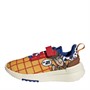 adidas Boys X Disney Toy Story Woody Racer TR21 Trainers Semi Solar Gold/Off White/Royal Blue