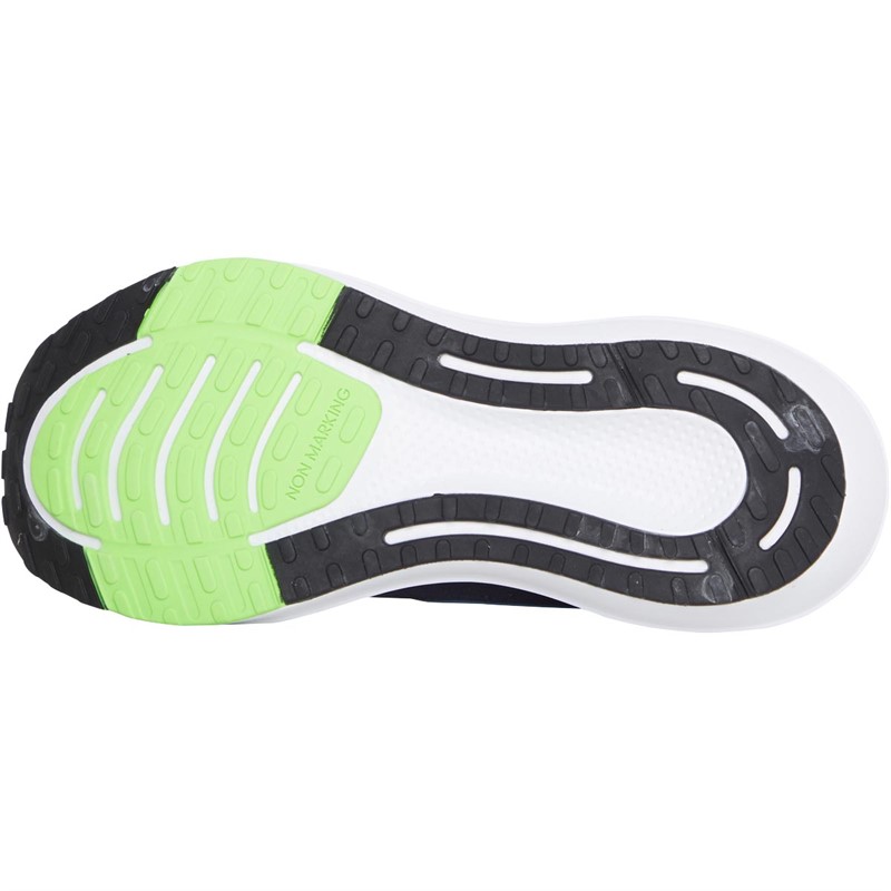 adidas Boys EQ21 Run 2.0 Trainers Legend Ink/Solar Green/Altered Blue