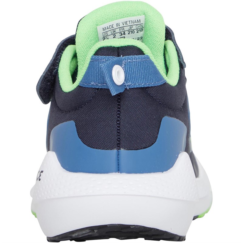 adidas Boys EQ21 Run 2.0 Trainers Legend Ink/Solar Green/Altered Blue