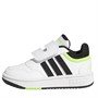 adidas Infant Boys Hoops 3.0 Trainers Footwear White/Core Black/Solar Green