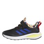adidas Junior Fortarun Trainers Core Black/Royal Blue/Impact Yellow