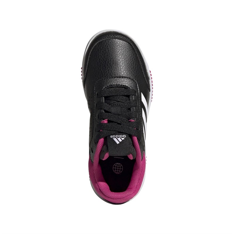 adidas Junior Tensaur Sport 2.0 Trainers Core Black/Footwear White/Team Real Magenta