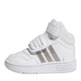 adidas Infant Hoops Mid 3.0 Trainers Footwear White/Footwear White/Footwear White