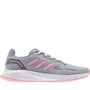 adidas Girls Runfalcon 2.0 Trainers Halo Silver/Super Pop/Grey Three