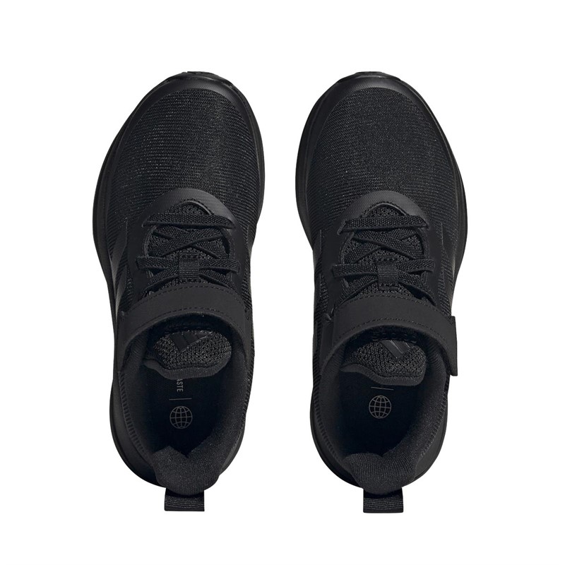 adidas Junior Fortarun Trainers Core Black/Core Black/Footwear White