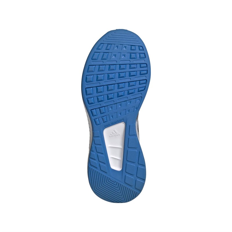 adidas Junior Runfalcon 2.0 Trainers Halo Silver/Iron Metallic/Blue Rush