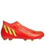 adidas Herre Predator Edge.3 less FG Firm Ground Fodboldstøvler Rød